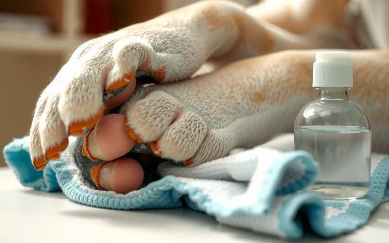 How to Clean Dog Paws Yeast: Safe Steps That Work