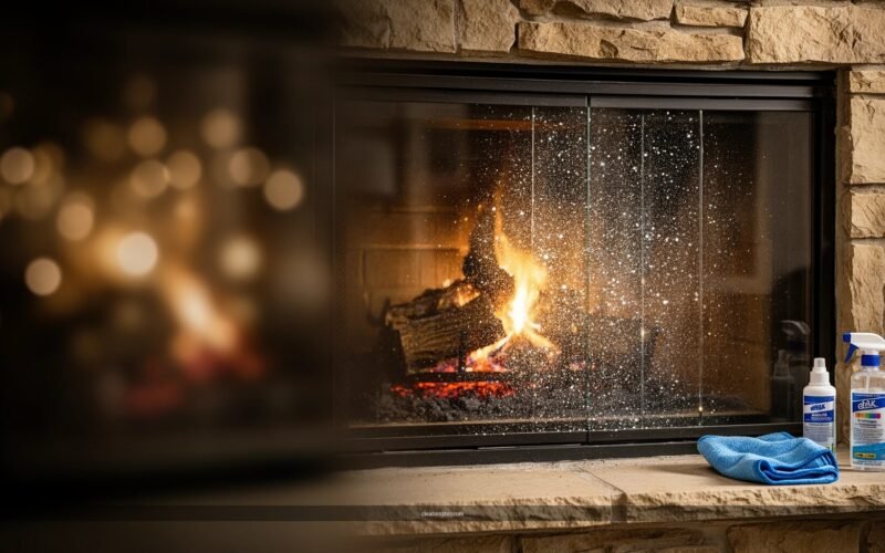 How to Clean a Fireplace Glass: Simple, Streak-Free Steps