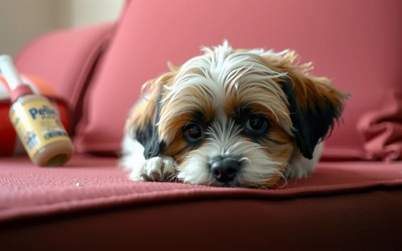 How to Clean Dog Pee Out of a Couch