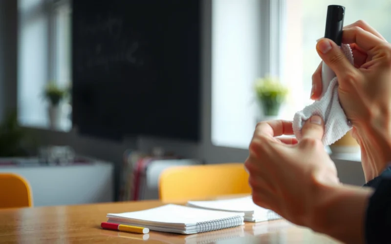 How to Clean Dry Erase Board Erasers: Fast, Effective Steps