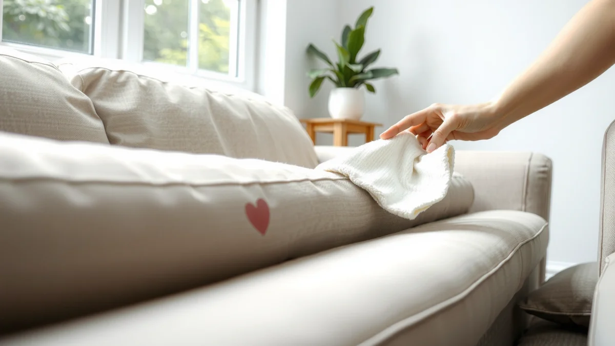 How to Clean Fabric Couch Stains: Easy Steps That Work