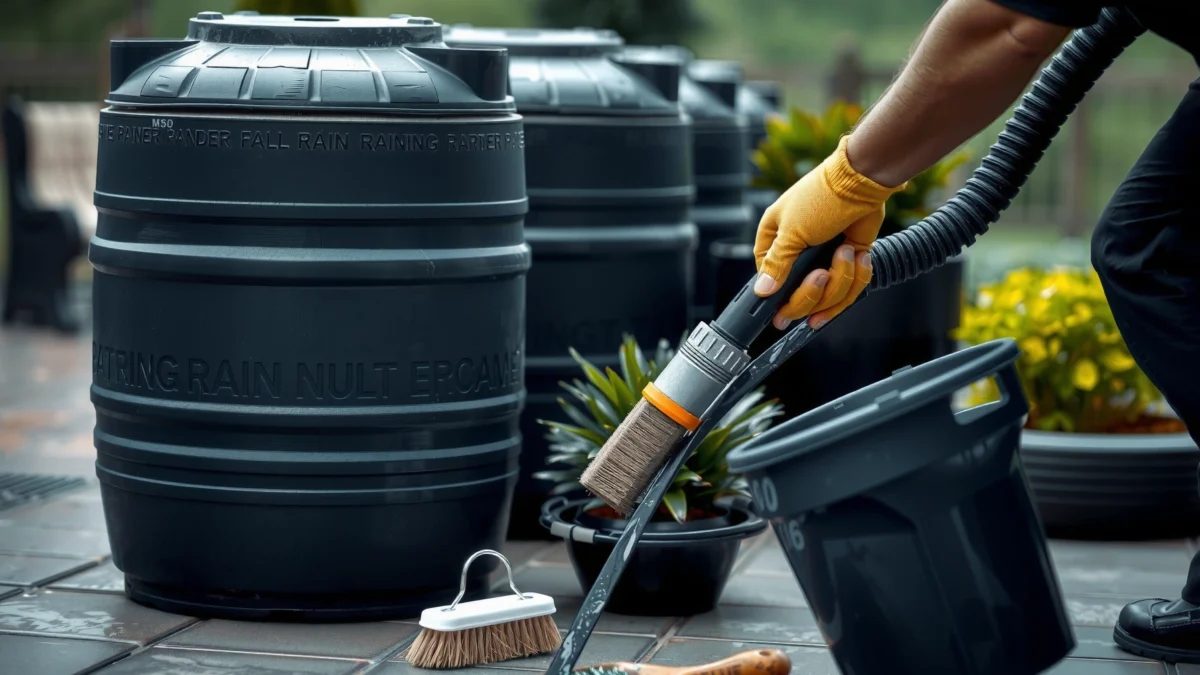 How to Clean Rain Barrels: Step-by-Step Cleaning Tips