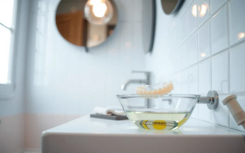 How to Clean Retainer with Vinegar