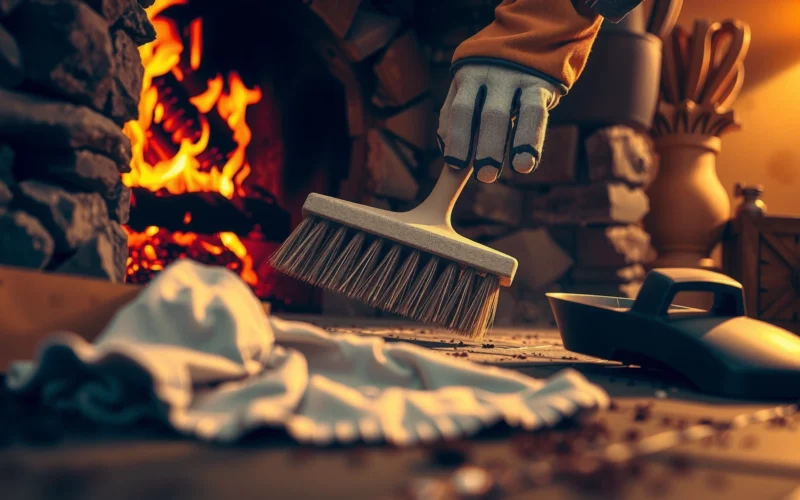 How to Clean Rock Fireplace Hearth: Step-by-Step Guide