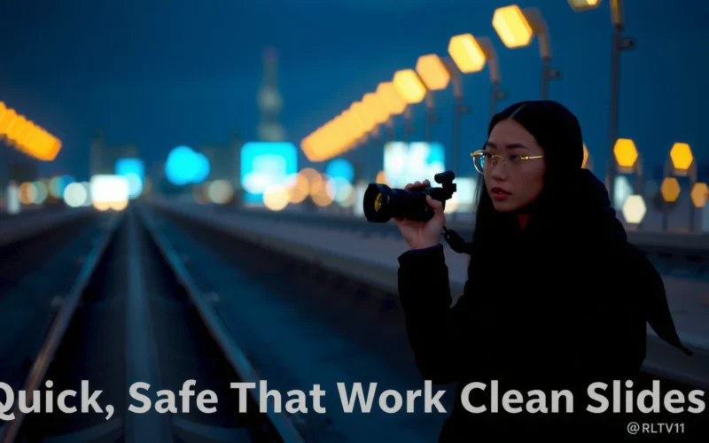 How to Clean Slides: Quick, Safe Steps That Work