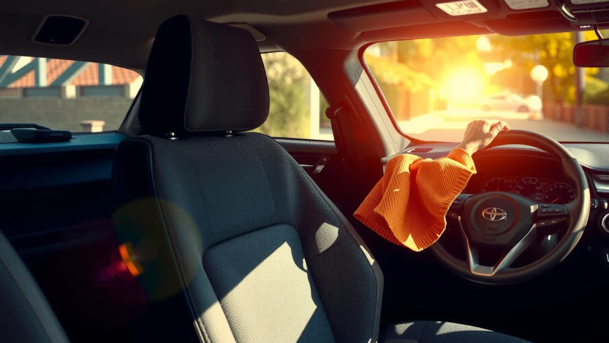 How to Clean Sunscreen Off Car Interior: Quick, Safe Steps