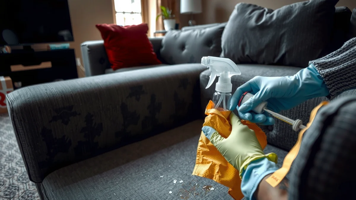 How to Clean Throw Up Out of a Couch: Fast, Safe Steps