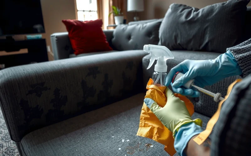 How to Clean Throw Up Out of a Couch: Fast, Safe Steps