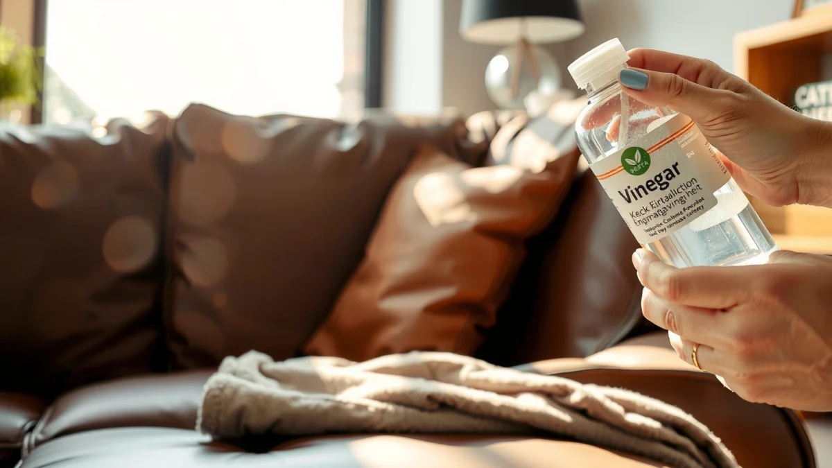 How to Clean Sofa with Vinegar: Easy, Safe Steps