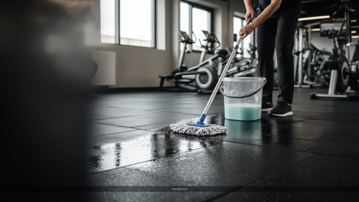 How to Clean a Rubber Floor: Simple, Safe Steps