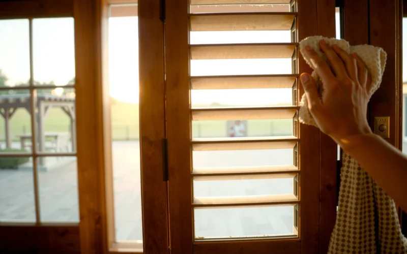 How to Clean Wood Plantation Shutters: Step-by-Step Care