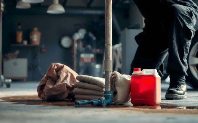 How Do You Clean Up Gas Spill in Garage: Safe Steps