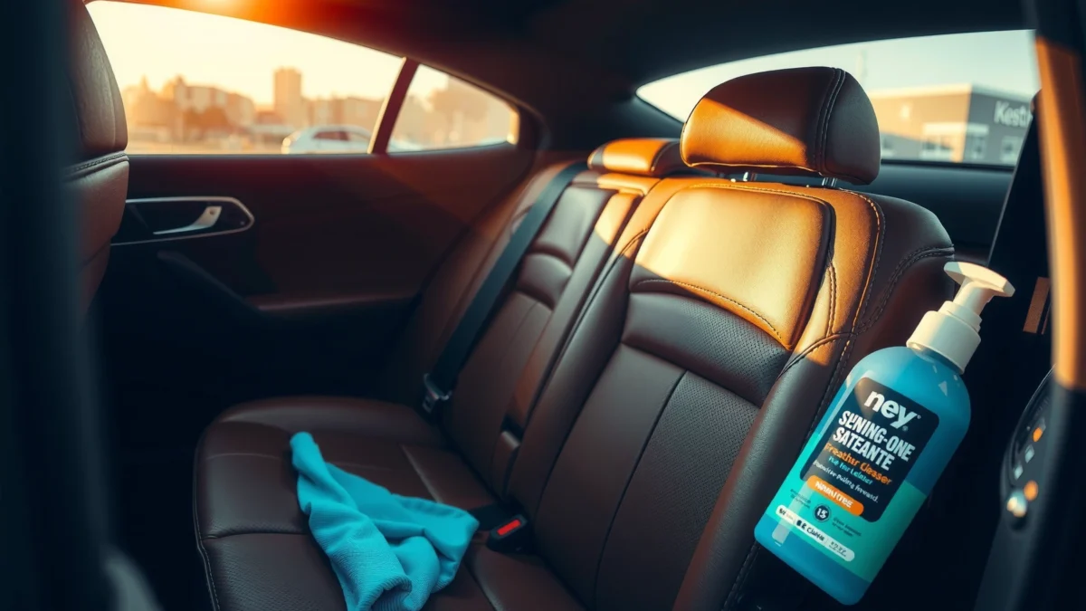 How to Clean Sunscreen Off Leather Seats