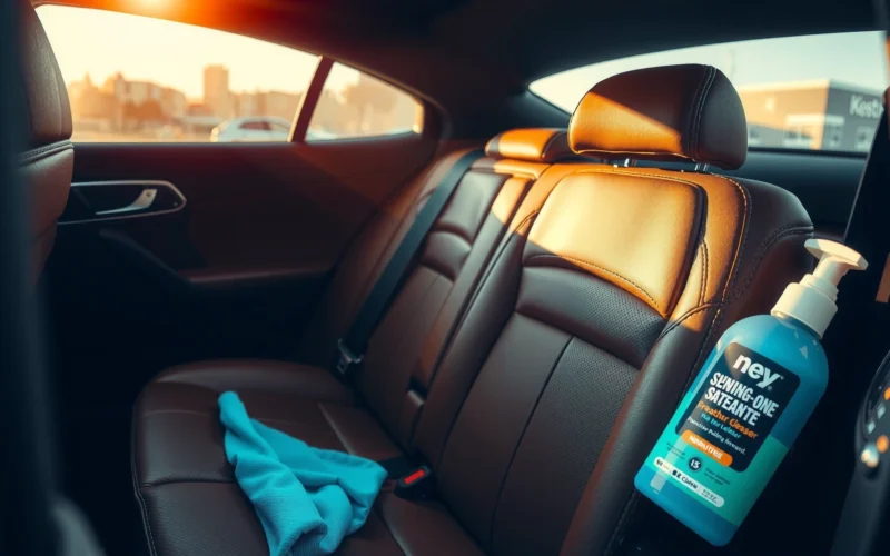 How to Clean Sunscreen Off Leather Seats