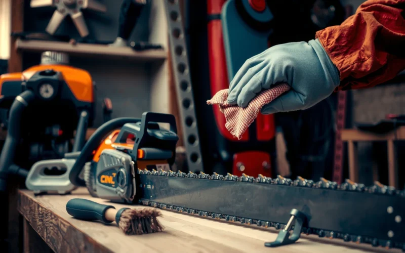 How to Clean a Chainsaw Blade: Step-by-Step Guide