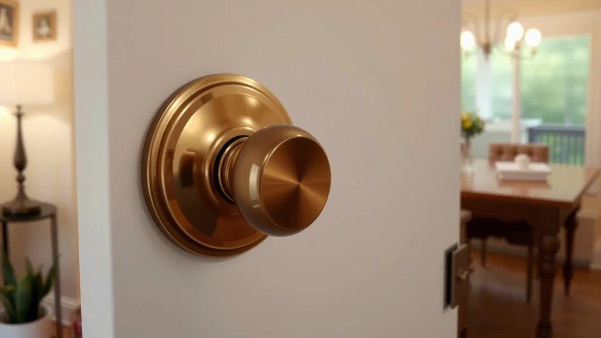 How to Clean a Door Knob: Simple Steps for a Sparkling Handle