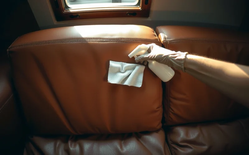 How to Clean a Leather Couch With Urine