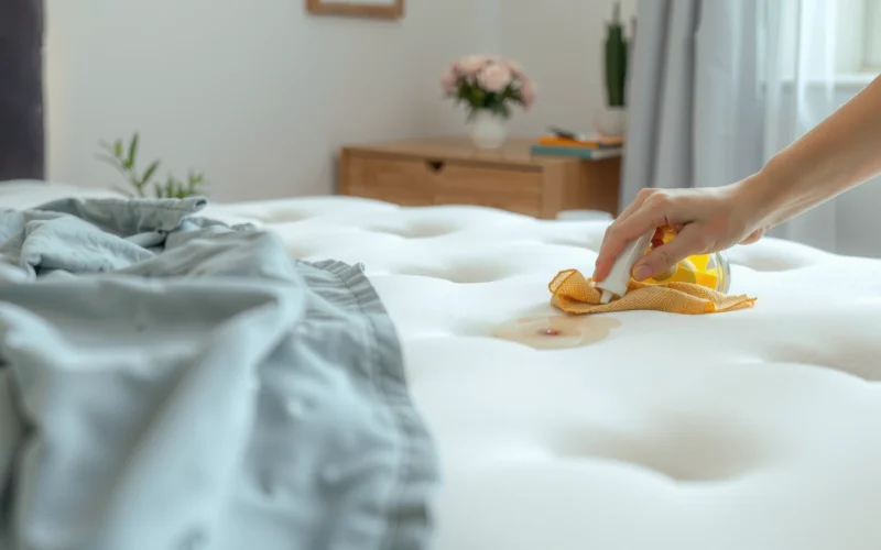 How to Clean a Pillow Top Mattress of Urine