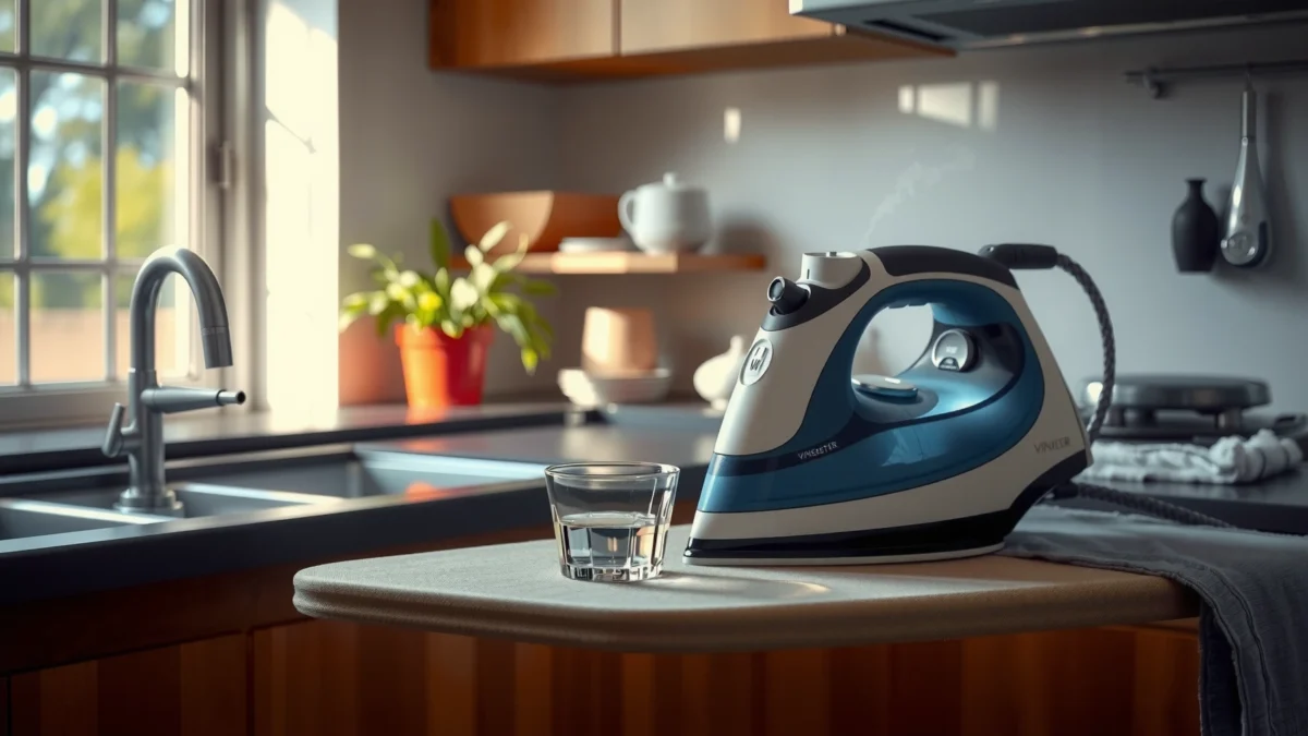 How to Clean a Steam Iron With Vinegar: Quick Step-by-Step