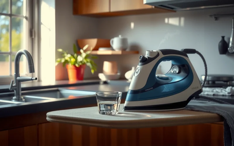 How to Clean a Steam Iron With Vinegar: Quick Step-by-Step