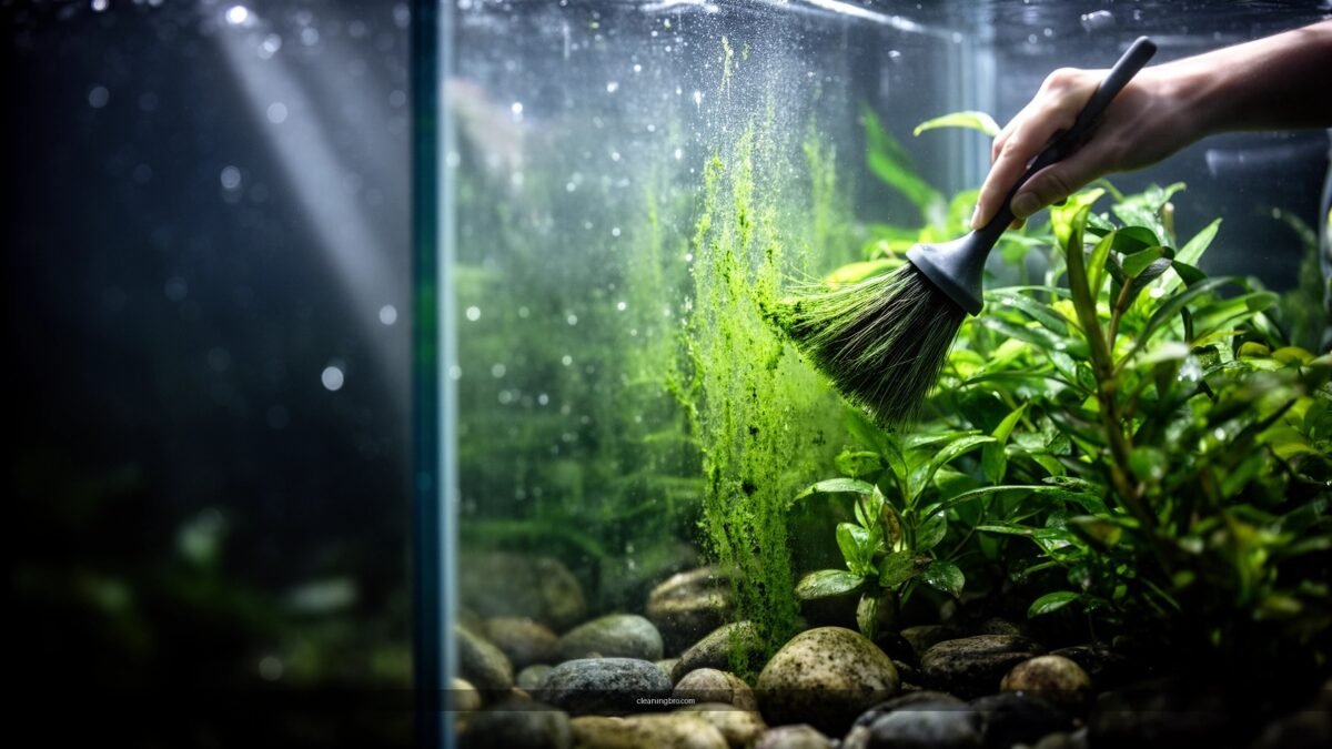 How to Clean Algae Off Aquarium Plants