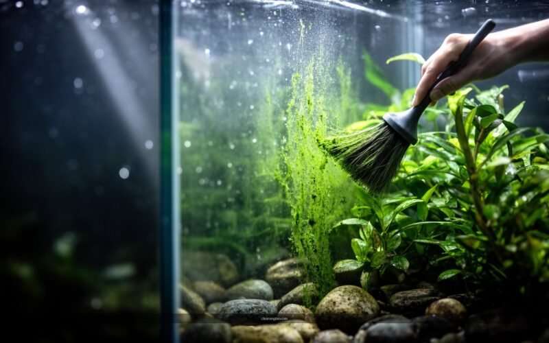 How to Clean Algae Off Aquarium Plants