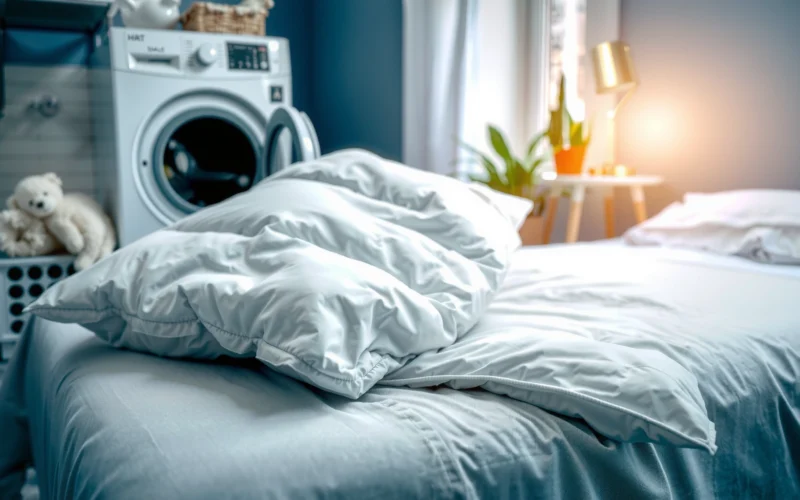 How to Clean a White Down Comforter: Safe Steps for Freshness