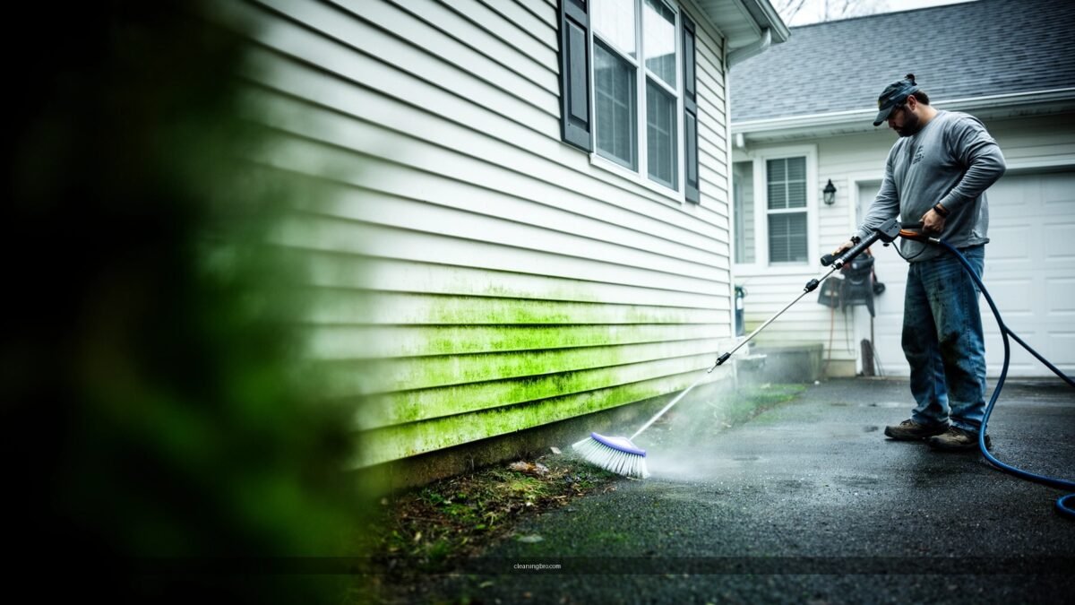 How to Clean Algae Off Vinyl Siding: Easy Step-by-Step