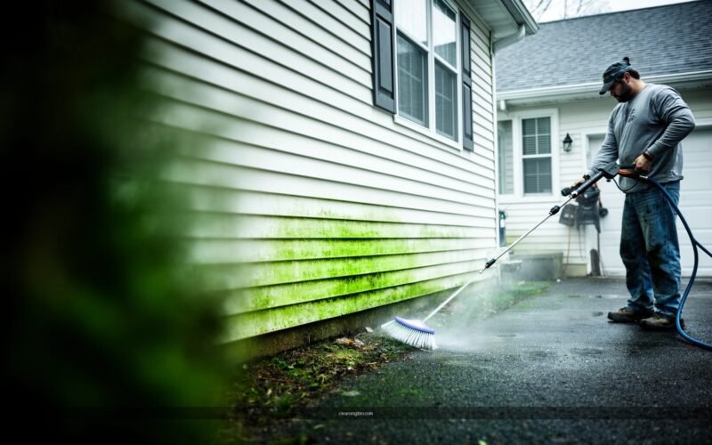 How to Clean Algae Off Vinyl Siding: Easy Step-by-Step