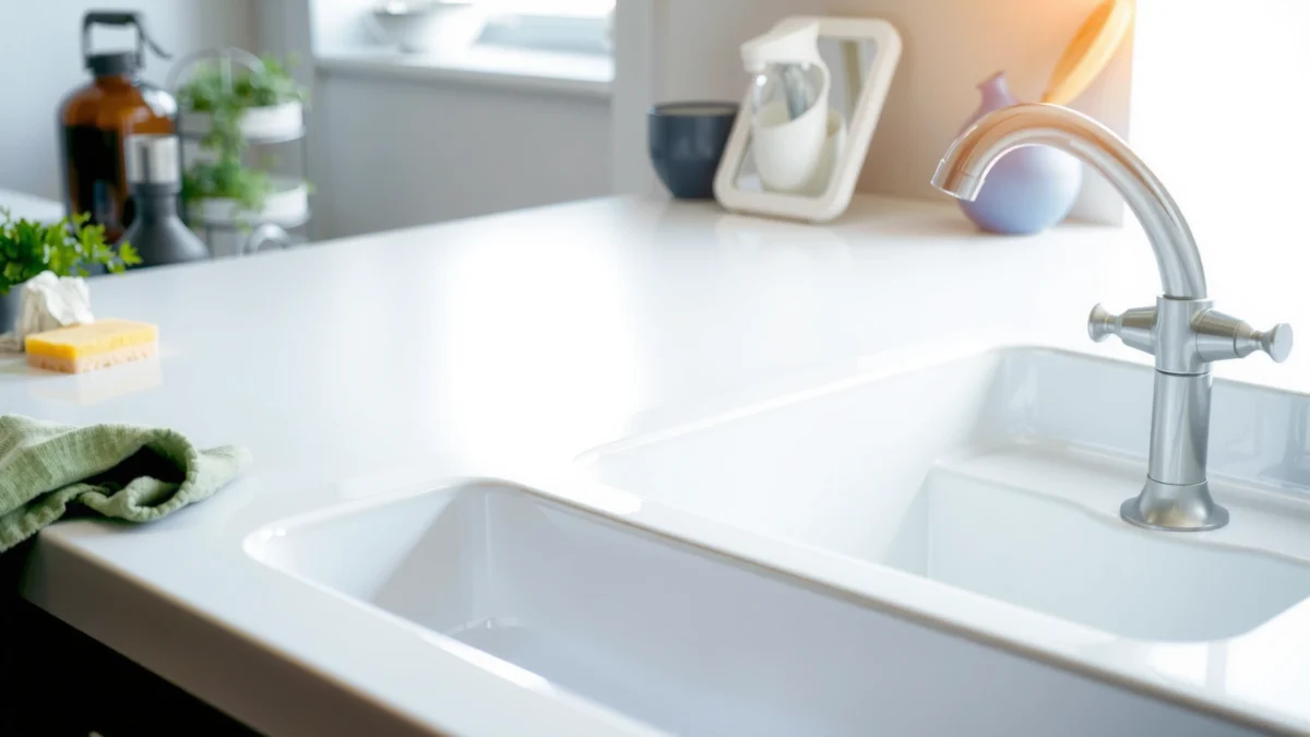 How to Clean a White Kitchen Sink: Simple Steps That Work