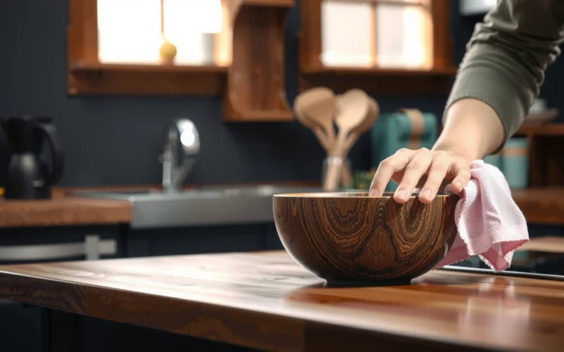 How to Clean a Wooden Bowl: Safe Steps for Everyday Use