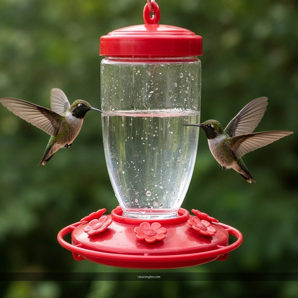 Feeder - how often to clean hummingbird feeder