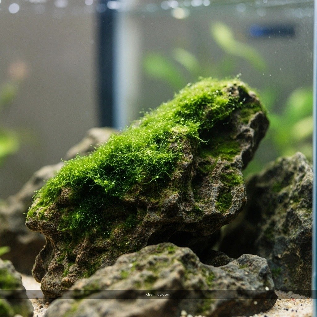 Fish Tank - how to clean algae off rocks in fish tank