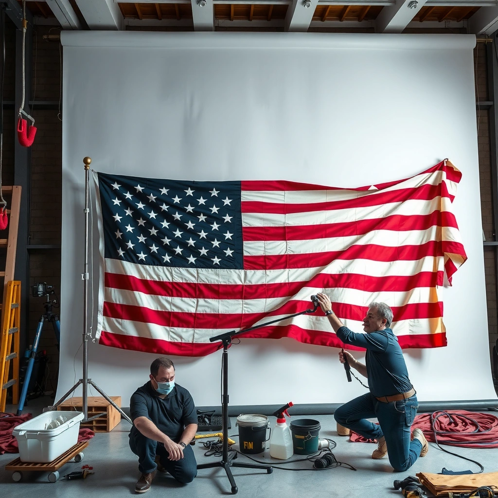 Flag Material - how do you clean an american flag