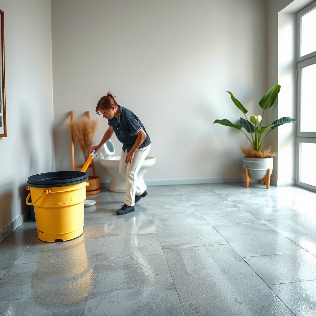 Floor Cleaning - how to clean slate floor