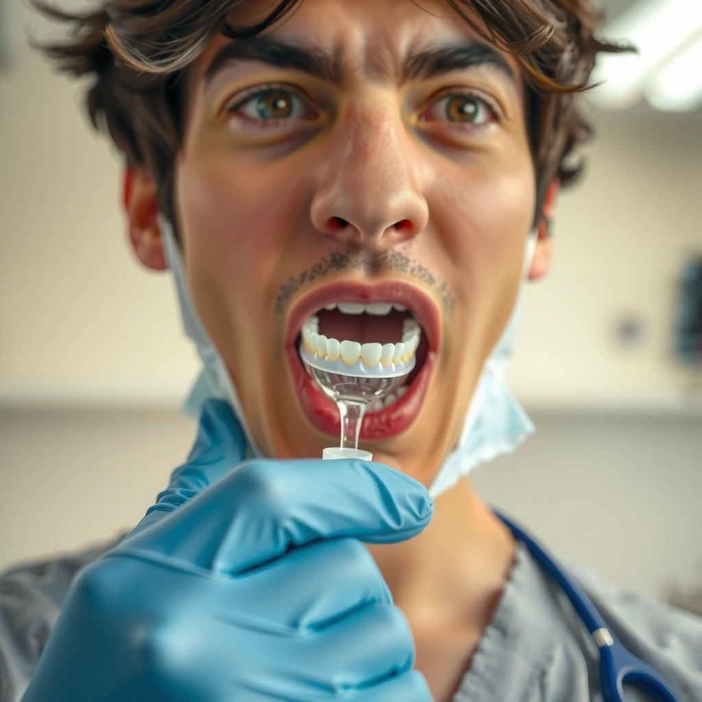 Gather - how to clean mouth guard with vinegar