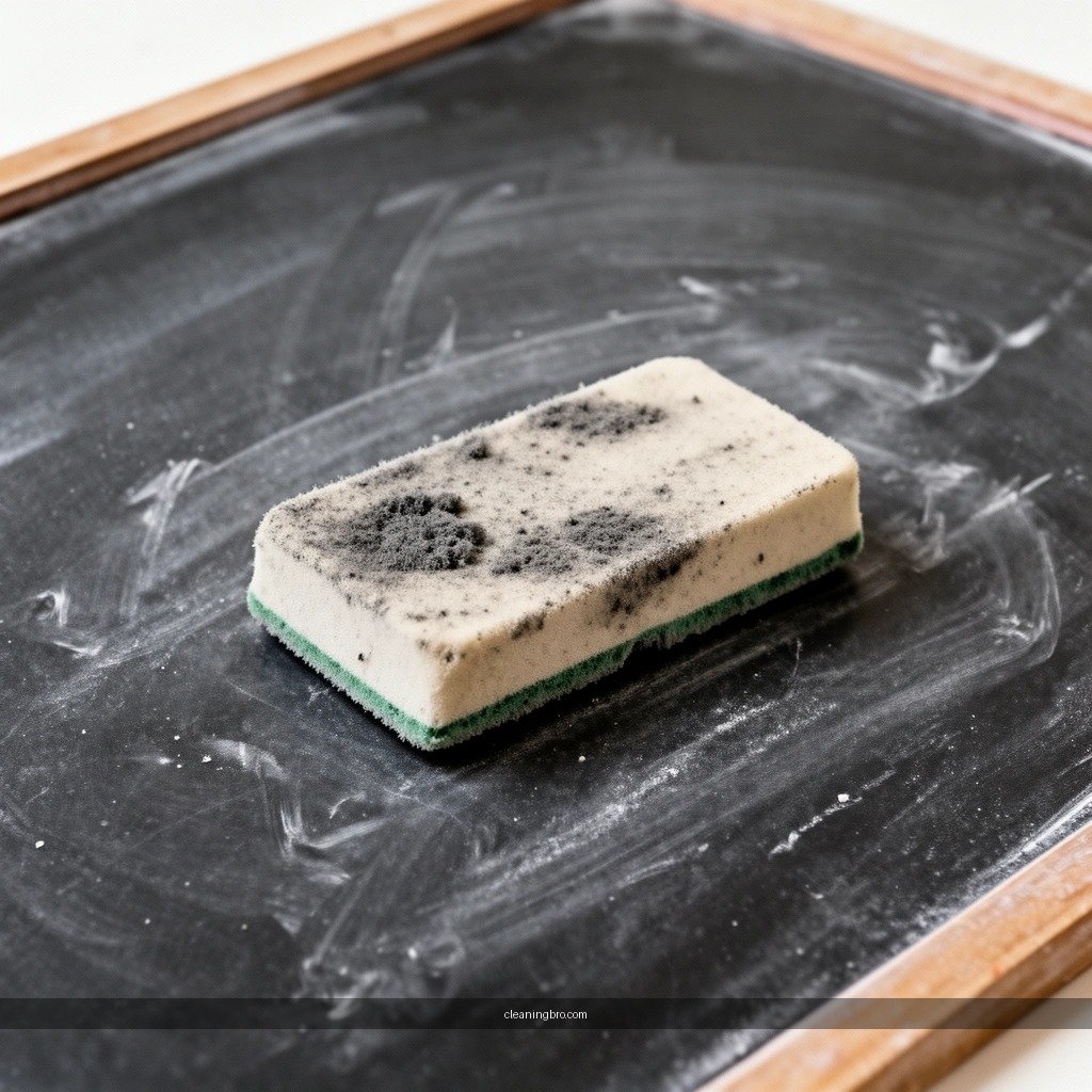 Gather - how to clean chalkboard eraser