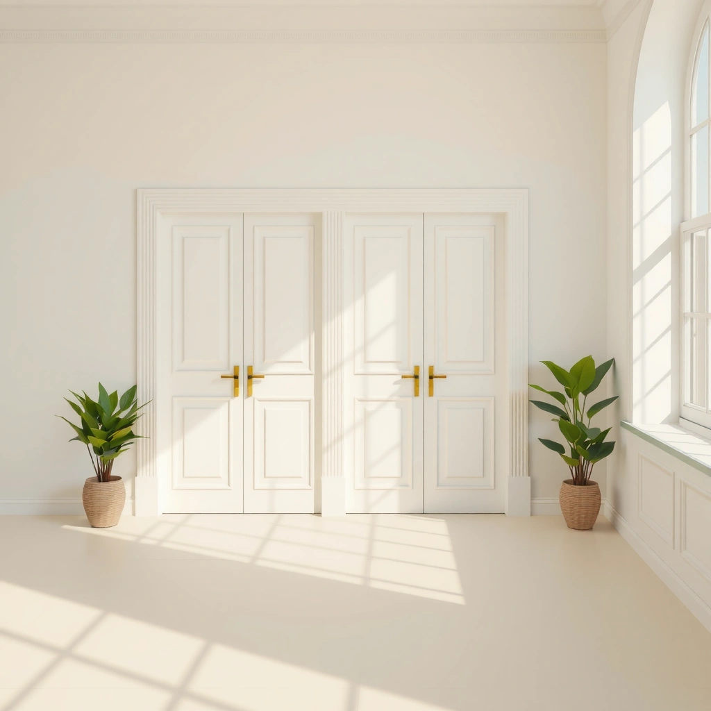 Gather - how to clean white doors that have gone yellow