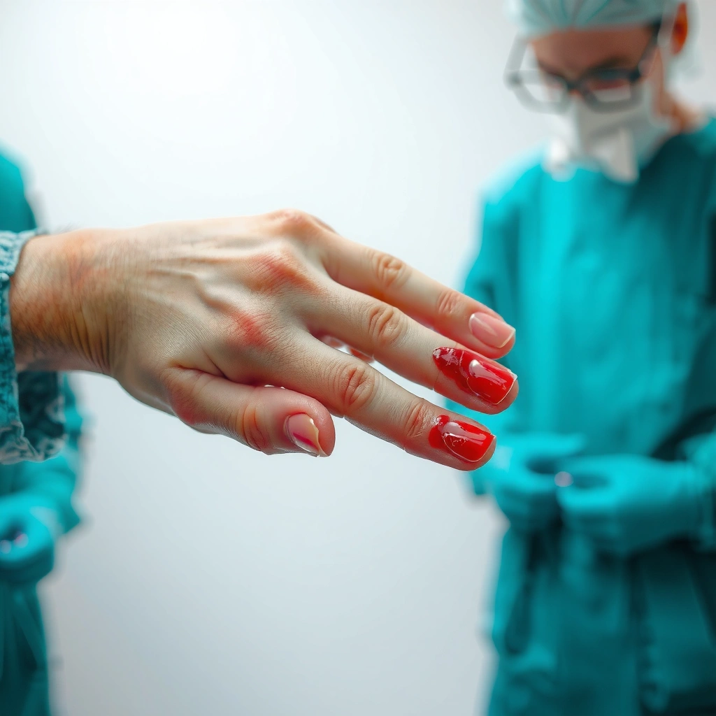 Gather - how to clean dry blood from skin