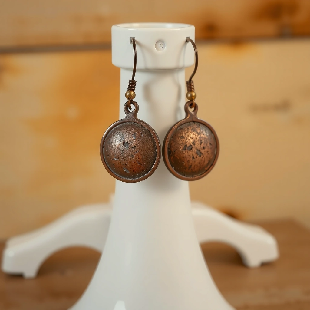 Gather - how to clean rusty earrings