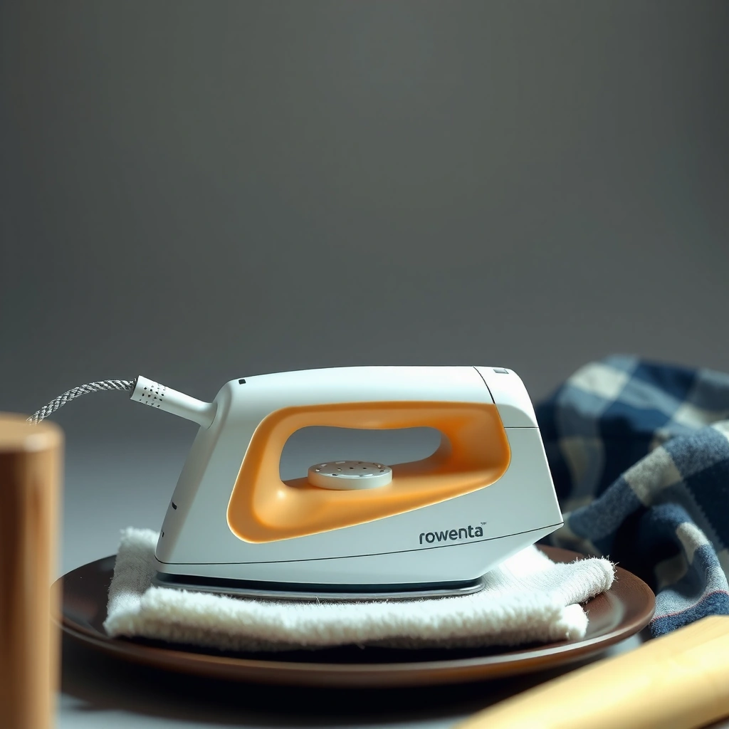 Gather - how to clean the plate of a rowenta iron