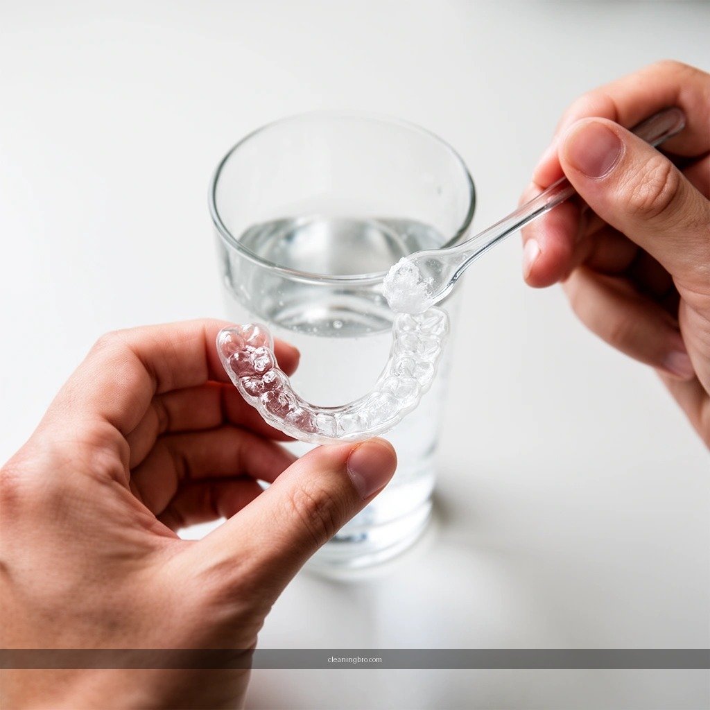 Gather - how to clean a retainer with vinegar