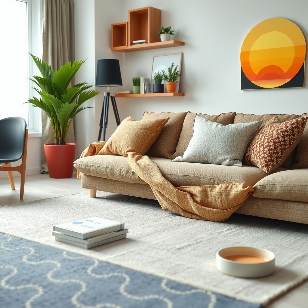 Gather Cleaning Supplies - how to clean urine from couch cushions