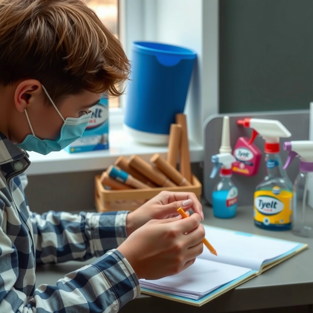 Gather Cleaning Supplies - how to clean bite guard