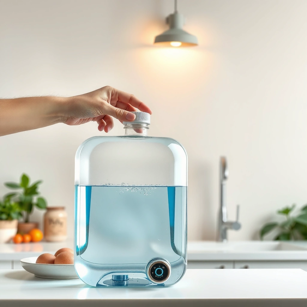 Gather Cleaning Supplies - how to clean water jug