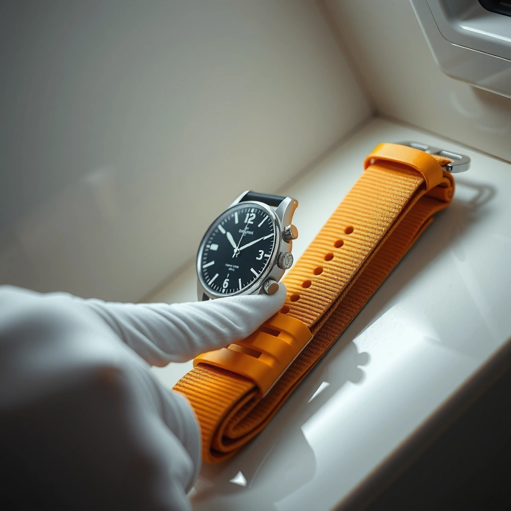 Gather Cleaning Supplies - how to clean nylon watch band