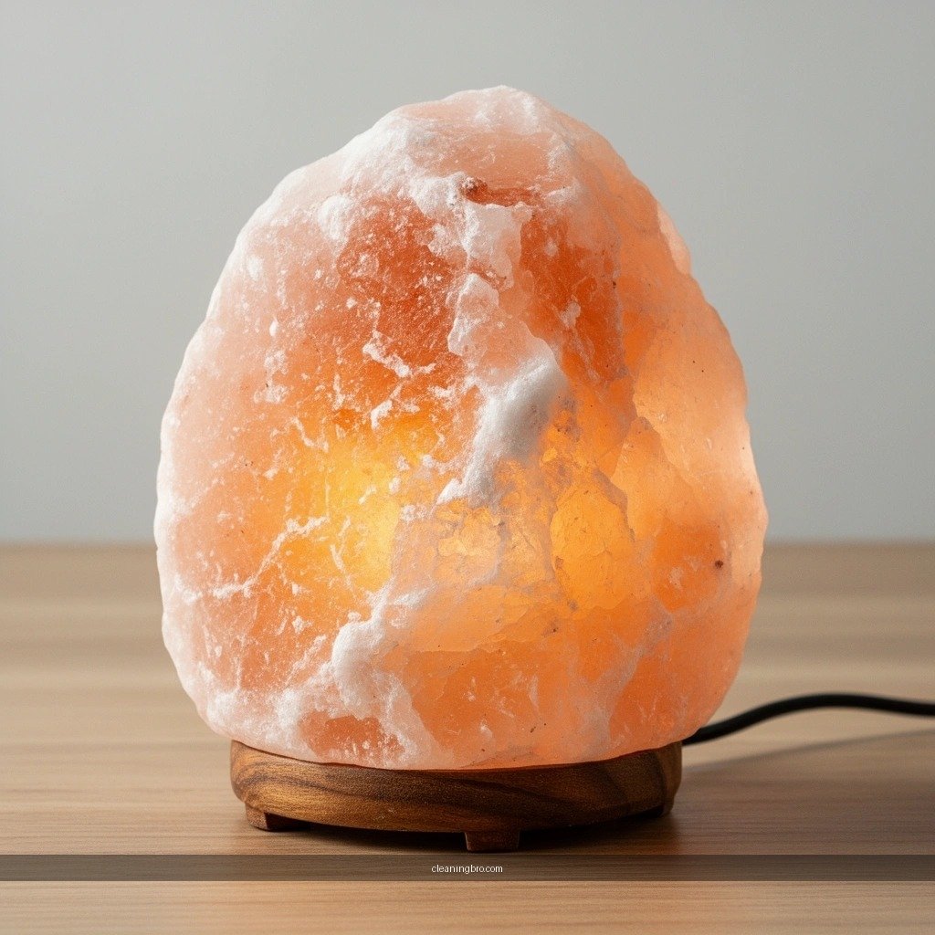 Gather Safe - how to clean a himalayan salt lamp