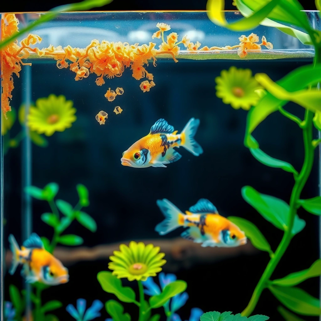 Gather Safe - how to clean algae off fish tank decorations