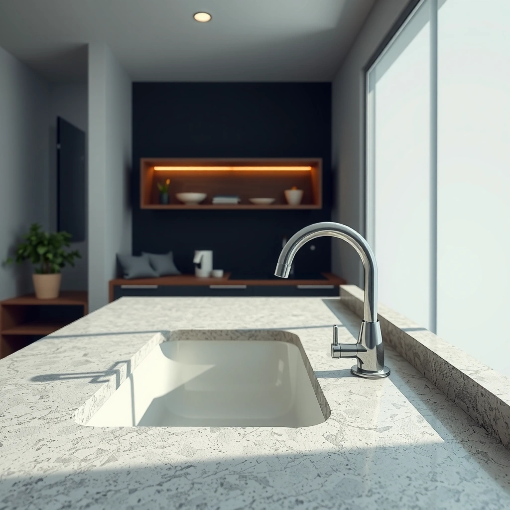 Gather Safe - how to clean granite kitchen sink