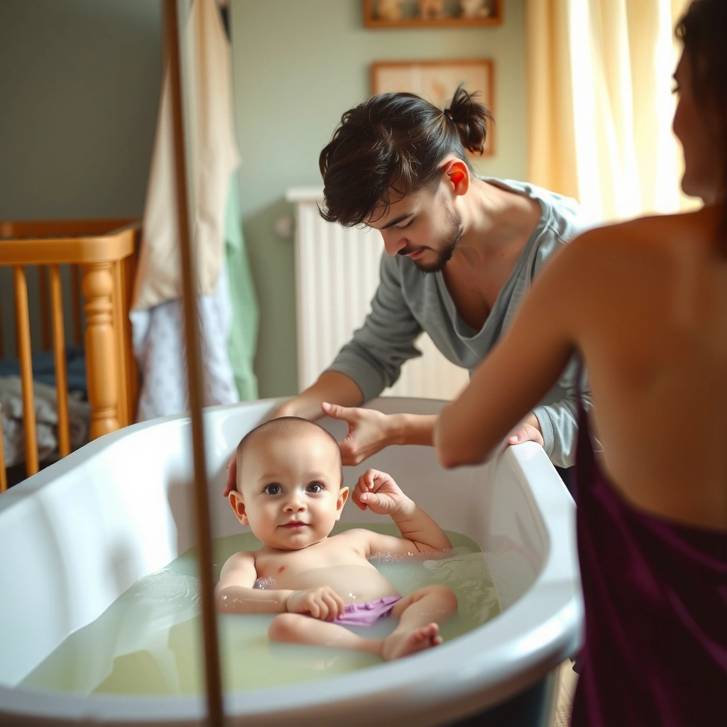 Gather Safe - how to clean baby bathtub